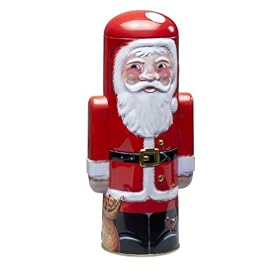 Walkers Santa Claus Tin Shortbread Festive Mini Stars 200 g (Pack of 2)