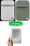 2n1 - Neoprene Sleeve Case + Screen Protector for Amazon Kindle 2