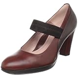 BeautiFeel Women's Hasna Platform Pump,Brown/Bordeaux,36 EU/5 M US