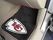 Fanmats 5783 NFL - Kansas City Chiefs Front Car Mat - 2 Piece