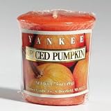 Spiced Pumpkin Box of 18 Votives by Yankee Candle