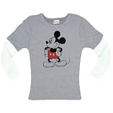 Mickey Mouse - Standing Ladies 2Fer Long Sleeve