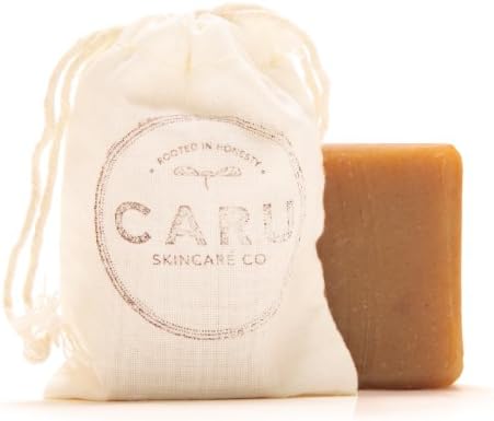 Caru Skincare - Organic Travel Size Bath Soaps (Chamomile + Honey)