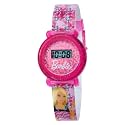 Armitron Kids' 3500014 Character Pink Sparkling Dial Barbie Digital Watch