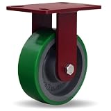 Buy Hamilton Heavy Service Plate Caster, Rigid, Duralast Polyurethane Wheel, Precision... by Hamilton&node=16310091