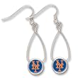New York Mets French Loop Earrings