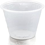 Non-Sterile Graduated Plastic Medicine Cups, Pack of 100
