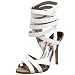 GUESS by Marciano Women's Reiko Sandal,White Leather,7.5 M US