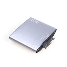 BestDealUSA HDMI 1080p To TV USB Connector Adapter Dock for iPhone 4S iPad 2 Silver