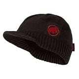 Mammut Kopfbedeckungen Visor Beanie black/fire (Größe: one size)