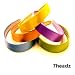 Trendy Plain Satin Feel Headbands in Solid Colors Sale on 5 pack