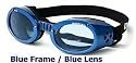 DOGGLES ILS Sunglasses - Protection from UV Rays for Your Dog - Shatterproof and Antifog - Blue Frame/Blue Lens - Medium