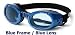 DOGGLES ILS Sunglasses - Protection from UV Rays for Your Dog - Shatterproof and Antifog - Blue Frame/Blue Lens - Medium