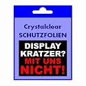 6 Displayschutzfolien Crystalclear passend f&uuml;r LG Electronics GD510 POP, INKLUSIVE TUCH und RAKEL (Anbringungswerkzeug), Kratzschutz, Displayfolie, Schutzfolie, Displayschutz