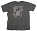 Technics Crates teach them well T-Shirt- Charcoal