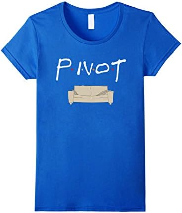 Women's Premium Pivot Ladies Printed DARK T-Shirt - ON SALE Medium Royal Blue