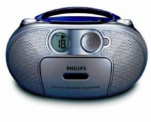 Childrens Toyshop  Electronics : Philips AZ1022/05 - Portable CD/Radio/Cassette Player