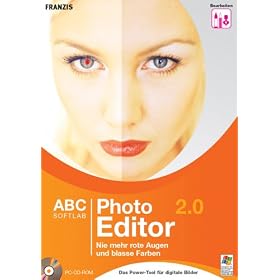 Photo Editor 2.0, 1 CD-ROM Nie mehr rote Augen und blasse Farben. F�r Windows 98 SE/ME/2000/XP