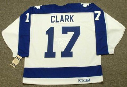 WENDEL CLARK Toronto Maple Leafs 1992 CCM Vintage Throwback Home NHL Hockey Jersey, LARGE
