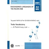 Toda Vocabulary: A Preliminary List (ELPR, A3-002)