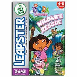Click here to buy Leapster: Dora the Explorer Wildlife Rescue by LeapFrog.
