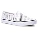 Keds Women's Double Decker Perf Slip-On Sneaker, White
