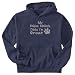 Sweatshirt Navy Blue  My Belgian Malinois Thinks I Am Great  Dog