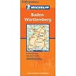 Michelin Map, No. 545: Baden-Wurttemberg