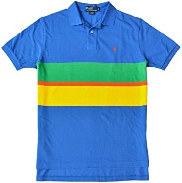Polo Ralph Lauren Classic-Fit Three-Stripe Polo, Links Blue, XL