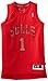 NBA Chicago Bulls Winter Court Big Color Swingman Jersey, #1 Derrick Rose, Red