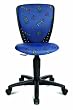 TOPSTAR 70570 E760 "TEST GUT" Kinderdrehstuhl S'cool 3 blau-schwarz