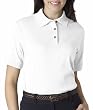 UltraClub Ladies' Egyptian Interlock Polo