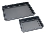 Backblech-Set Auflaufformen-Set 2 in1 CHG Made in Germany, 42,0 x 29,0 x 4 cm und 29,0 x 23,0 x 4,0 cm