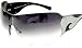New PRADA SPR 51G SPR51G 5AV-5D1 GRADIENT GRAY LENSES & OPAQUE BLACK FRAME SUNGLASSES