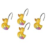 Spring Ducks Shower Hooks