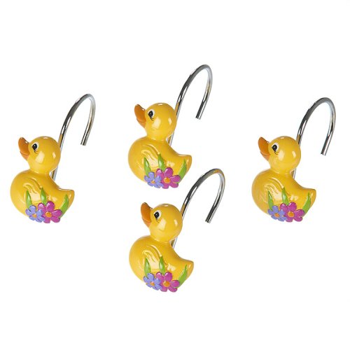 Spring Ducks Shower Hooks