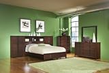 Homelegance B1428-BED-SET Bridgewater Platform Wall Bedroom Set