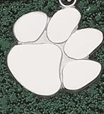 Anderson Jewelry Clemson Tigers Paw Polished Silver Charm