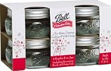 Ball Collection Elite #1440061162 4 PK 8Z Wide-Mouth Platinum Jars