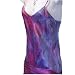  : ArtisanStreet's Angelina Silk Camisole Tunic. Hand Painted In Blue And Orchid Blend. One Of A Kind.