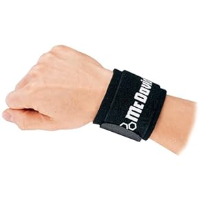McDavid 452 Adjustable Wrist Strap, Black
