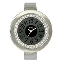 Henley Glamour - H07011.2 - Montre mode Femme - Quartz Analogique - Ecran noir - Bo&icirc;te assortie