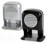 Danielle Enterprises Battery Operated Nail Polish Dryer, Silver Acrylic