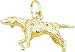   - Dog: Pointer, Gold Plated Silver Charm by Rembrandt Charms