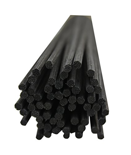 Feel Fragrance TMBlack Replacement Rattan Sticks for Reed Diffuser 12
