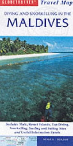 City Travel Guides Discounted  Used : Diving and Snorkeling in the Maldives (Globetrotter Travel Map)