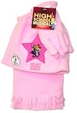 High School Musical Pink Beanie Hat Scarf & Glove Set