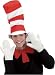 ADULT Cat in the Hat Accessory Costume SET (Hat/Bowtie/Gloves) photo