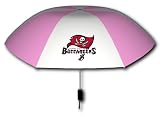 Rainmate Rainwear NFL Tampa Bay Buccaneers Pink & White 42-Inch Folding Umbrella