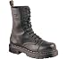 Dr. Martens Men's 8267BA 10 Eye Notched Welt Boot Cap Toe Shoes